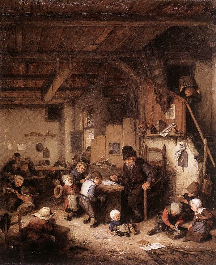 OSTADE, Adriaen Jansz. van The School Master